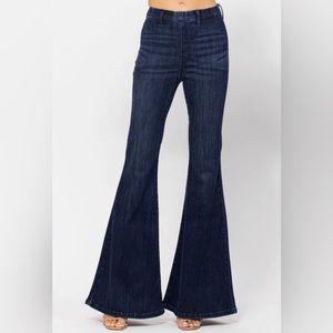 Judy Blue High Waist Pull-On Super Flare Jeggings NWT